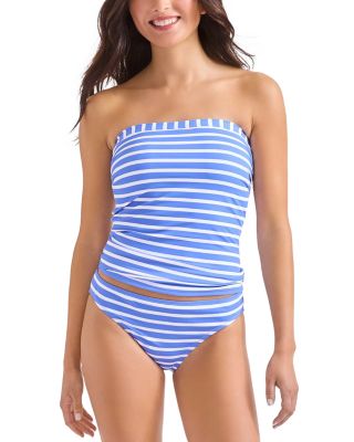 Tommy Bahama - Coastline Stripe Bandini Top & Coastline Stripe Hipster Bikini Bottom
