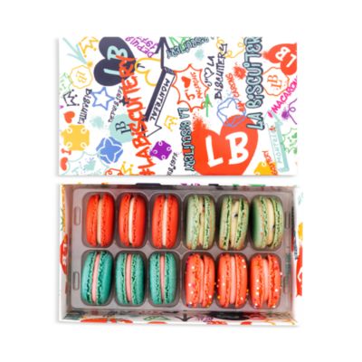 Graffiti 12 Piece Macarons