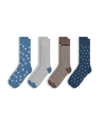 Dress Crew Socks, Pack of 4