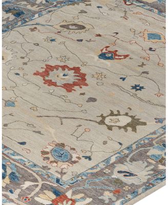 Bloomingdale's Colorful Oushak M1945 Area Rug, 8'2" x 9'10"