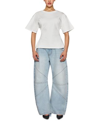 Freddy High Rise Barrel Leg Jeans