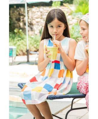 Girls' Recycled Cotton Tank Dress - Little Kid, Big Kid