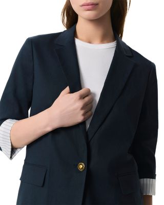 Jennie Contrast Cuff Blazer