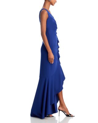 Cascade Ruffle Gown - Exclusive