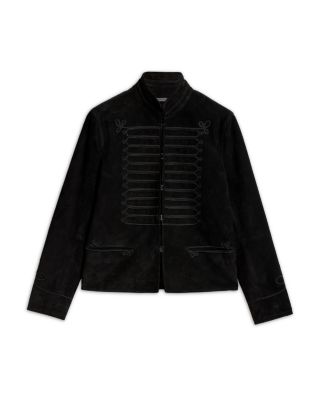 Slim Fit Band Jacket with Trim Tapes