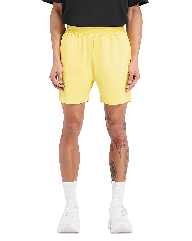 Represent Team 247 Fused 5 Shorts In Lemon