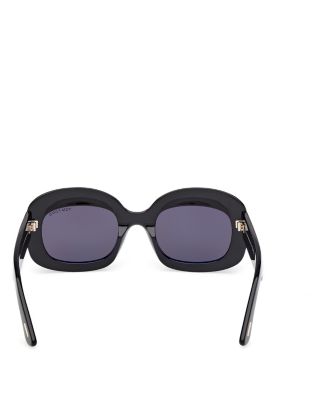 Carmen Rectangle Sunglasses, 53mm