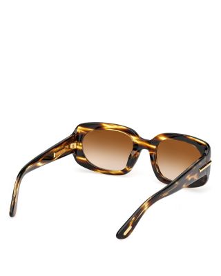 Icon Collection Rectangle Sunglasses, 54mm