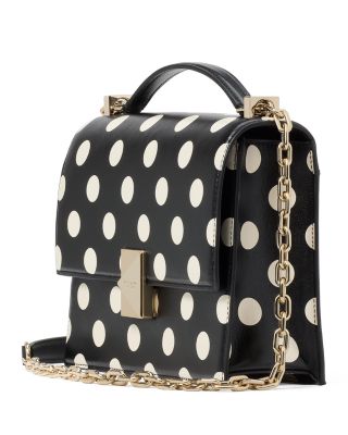 Deco Dot Chain Strap Shoulder Bag
