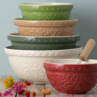 Set of 2 In the Forest Hedgehog 1.15 Quart Mixing Bowls