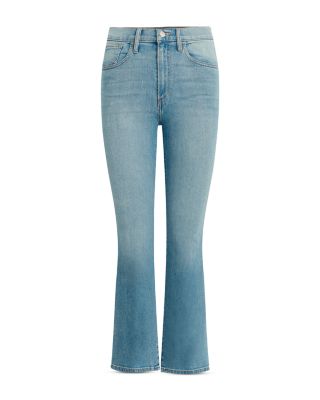 The Callie Cropped Bootcut Jeans in Snatched