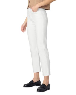 The Margot Slim Ankle in White