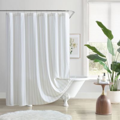 Printed Pique Shower Curtain - Exclusive