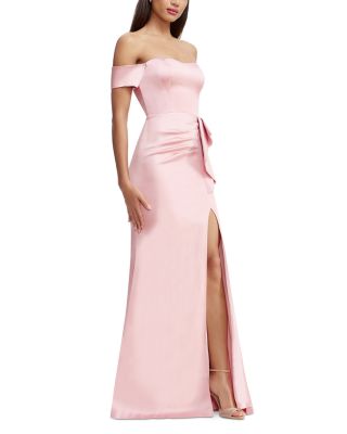Gabrielle Off-the-Shoulder Gown