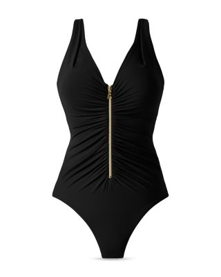 Razzle Dazzle Zip One Piece Swimsuit