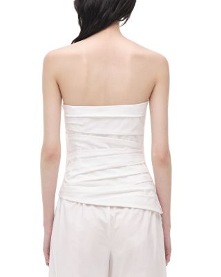 Emerson Poplin Ruched Top