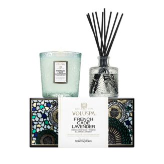 Voluspa French Cade Lavender Candle & Reed Diffuser Gift Set - Exclusive | Bloomingdale's Home