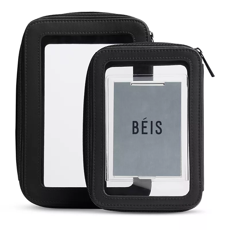 BEIS The in Flight Cosmetic Case in Black