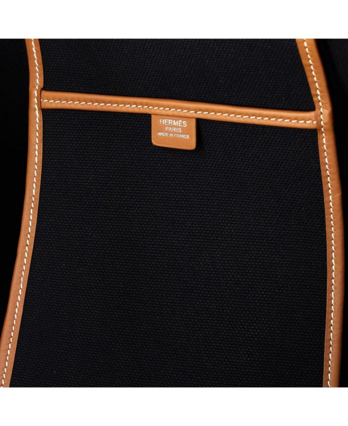 27 Etriviere Pocket Tote Toile and Leather