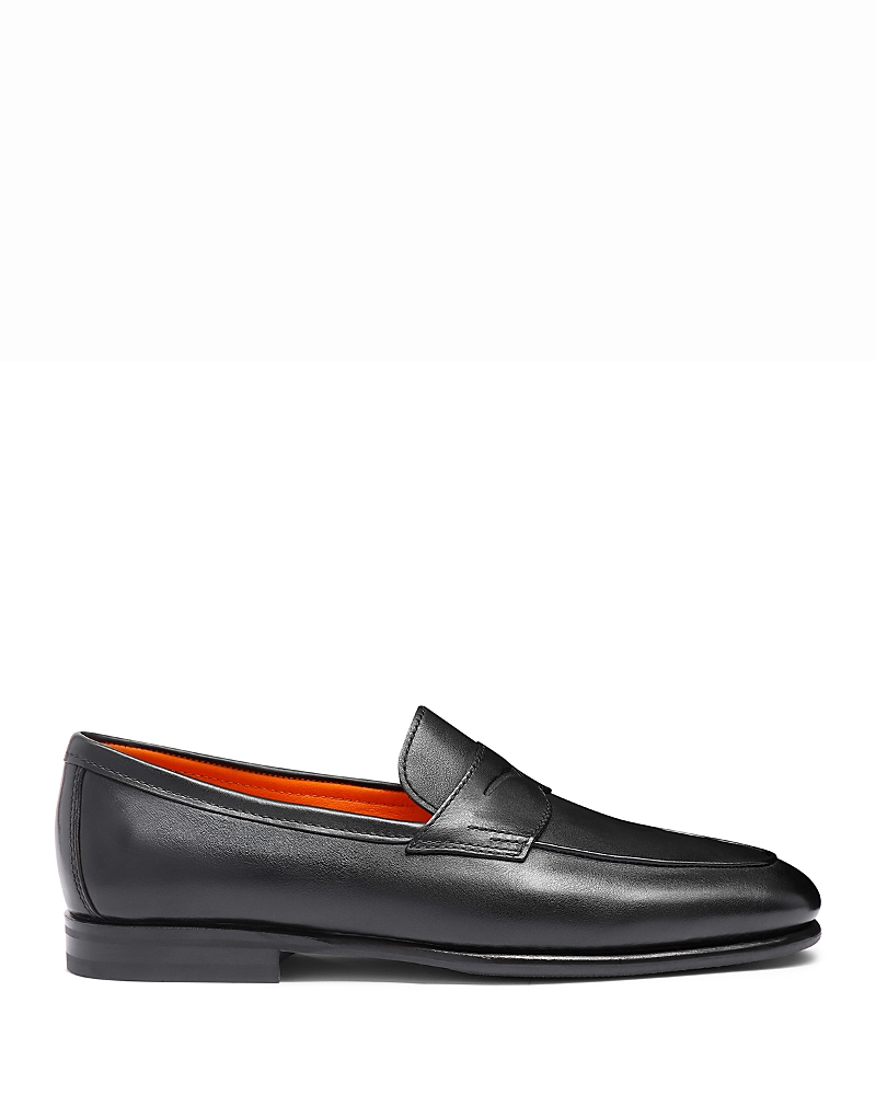 Santoni Men's Leather Loafers
