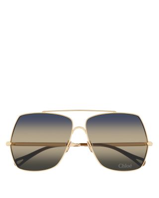 Aly Square Sunglasses, 62mm