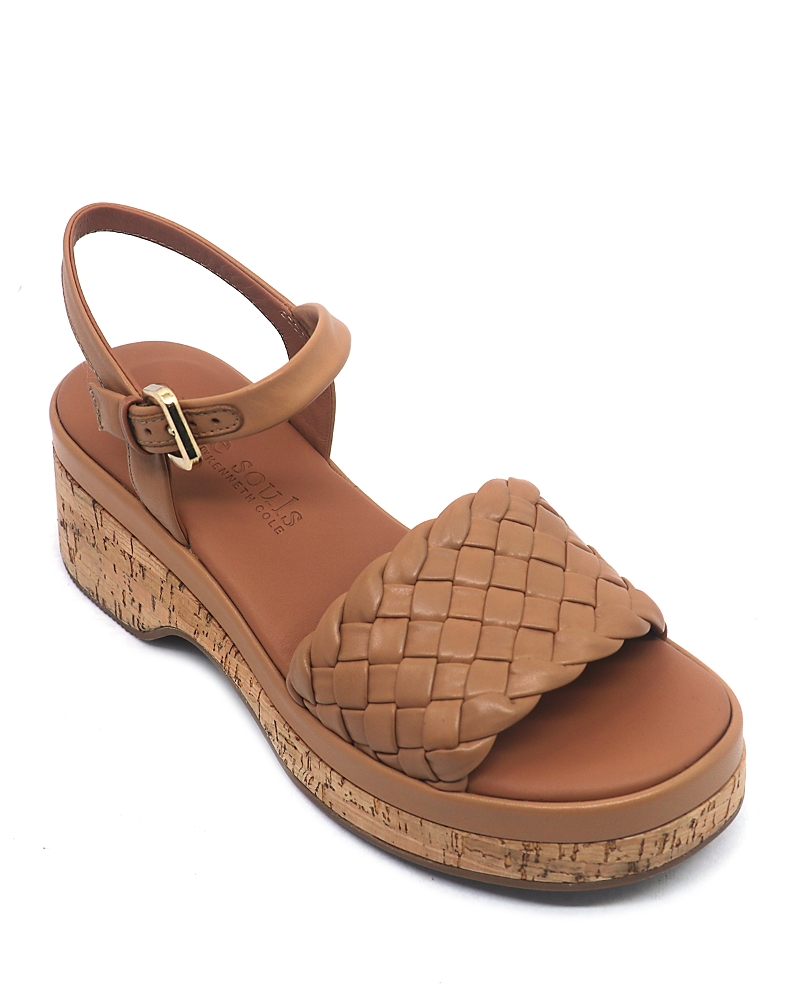Gentle Souls By Kenneth Cole Gentle Souls Dorris Sandal In Brown