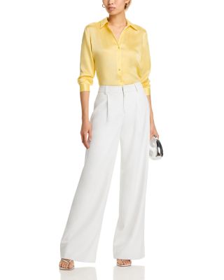 Tyler Silk Button Front Blouse