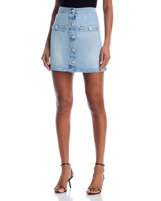 L'AGENCE - Kris Denim Mini Skirt
