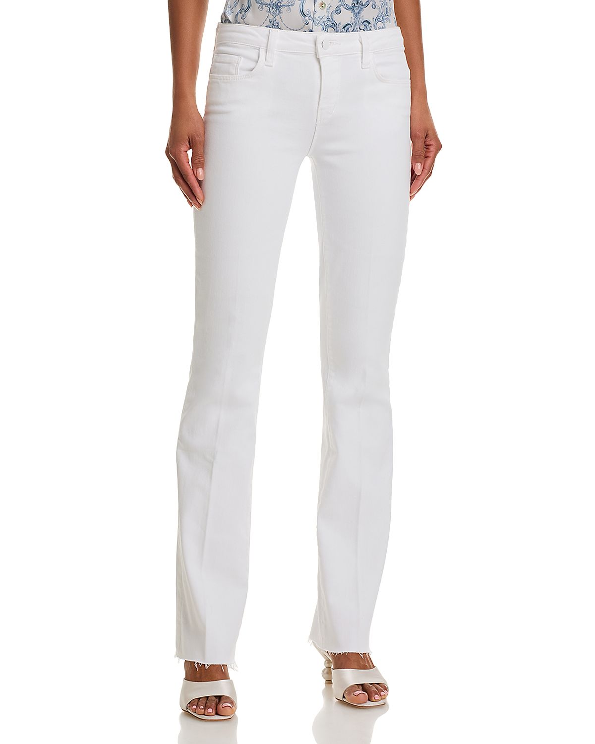 L'Agence Sneeki Straight Leg Jeans