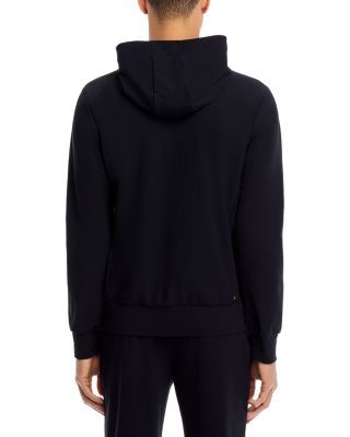 Hooded Zip Front Jacket