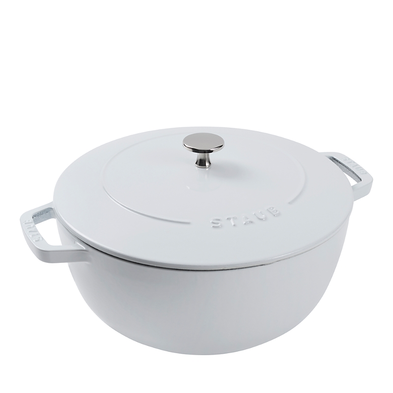 Staub Enameled Cast Iron 5 Qt. Essential French Oven In White