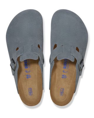 Men's Boston Clogs in Gray
