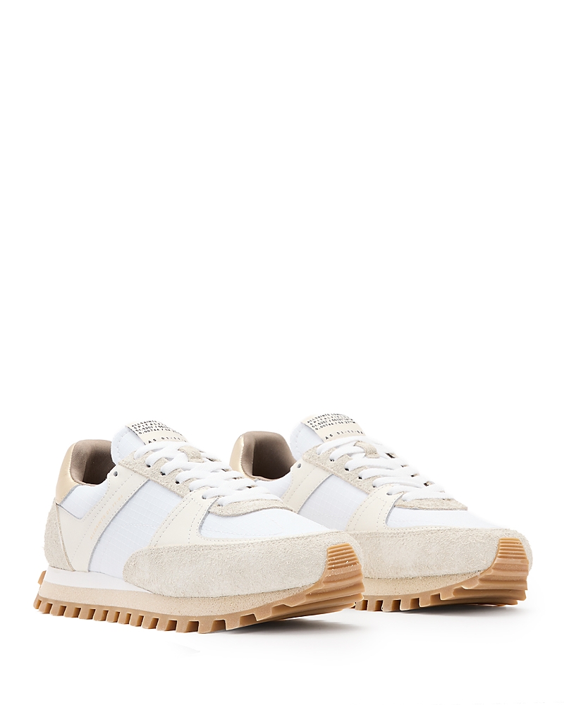 Allsaints Viggo Sneaker In Chalk White