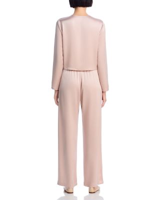 Crewneck Button Front Cardigan &amp; Barb Pants