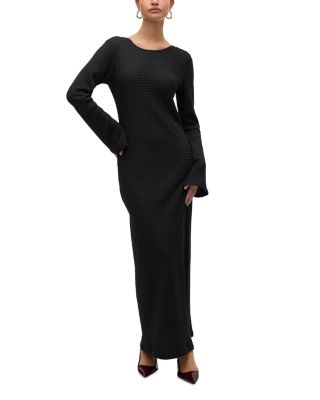 vero moda long sleeve dress VERO MODA Dress 'VMCHLOE' in Light Grey