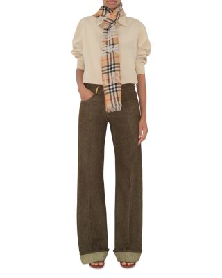 EKD Check Wool Scarf