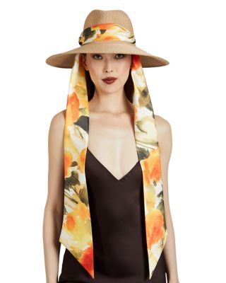 Cassidy Toyo Scarf & Fedora Hat