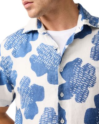 Donnelly Linen Floral Print Shirt