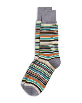 Signature Stripe Crew Socks