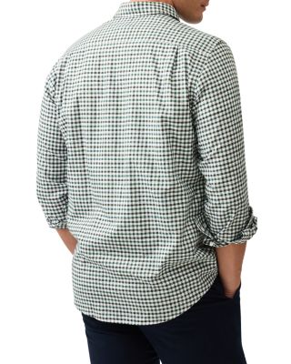 Gebbies Valley Cotton and Linen Plaid Shirt