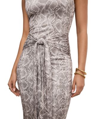 Slinky Jersey Tie Waist Dress