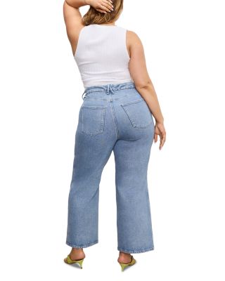 Soft Tech Good Skate Wide Leg Crop Jeans in Indigo860