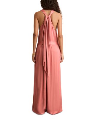 【海外限定】REISSジャンプスーツ☆Rosin Satin Wide Leg Draped REISS Rosin Draped Occasion Jumpsuit | Bloomingdale's