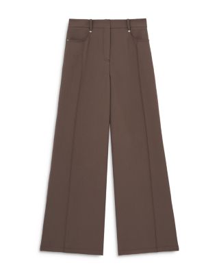 Heather Wide Leg Palazzo Pants