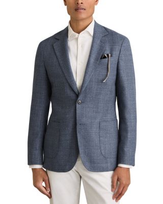 REISS - Textured Notch Lapel Slim Fit Blazer