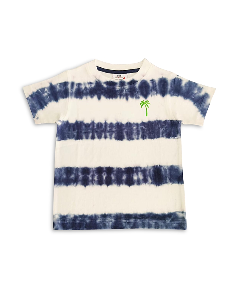 Mish Mish Boys' Tie Dye Stripe Tee - Little Kid