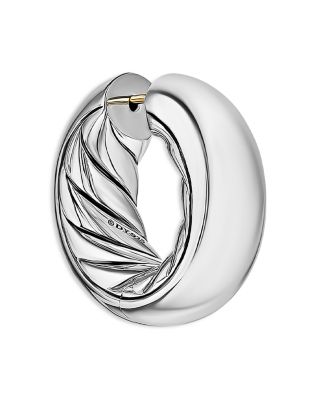 DY Mercer&reg; Hoop Earrings in Sterling Silver, 9mm