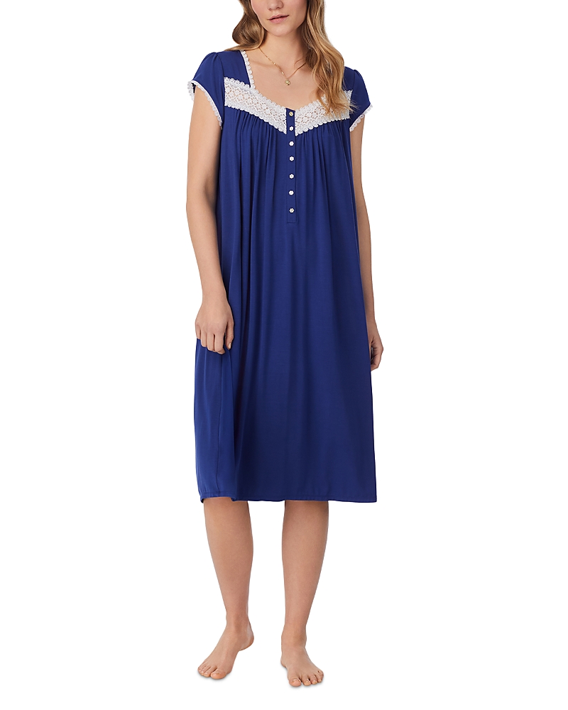 Shop Eileen West Waltz Nightgown In Navy
