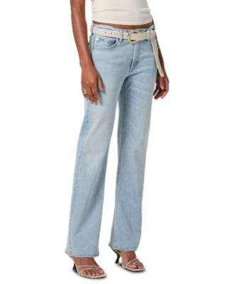 Genova Low Slung Bootcut Jeans in Villa
