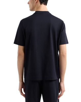 Short Sleeve Embossed Logo Tee